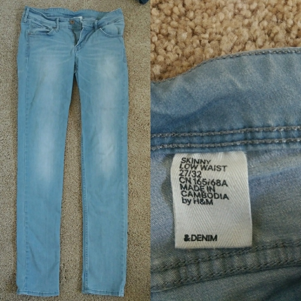 H&M skinny jeans
